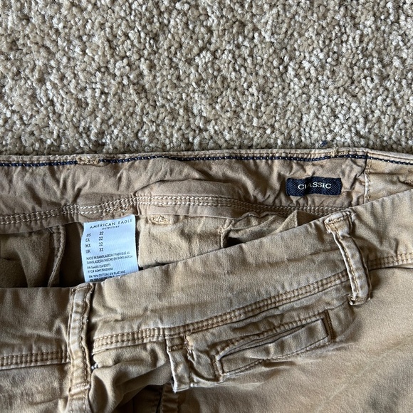 American Eagle Mens 32W Tan Khaki Shorts - Picture 6 of 6